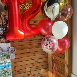 Шары с цифрами Аниме с цифрами