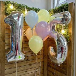 Шары с цифрами Макарунс с цифрой