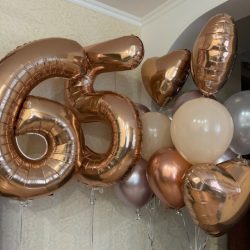 Шары с цифрами Нюд с 2 цифрами