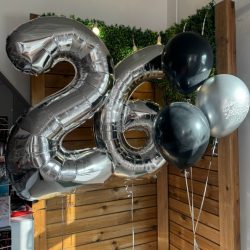 Шары с цифрами Серьезный возраст