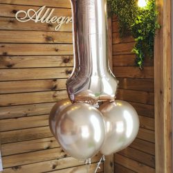 Шары с цифрами Сет на годик