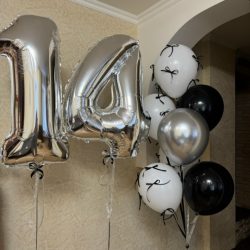 Шары с цифрами Тренд с цифрами